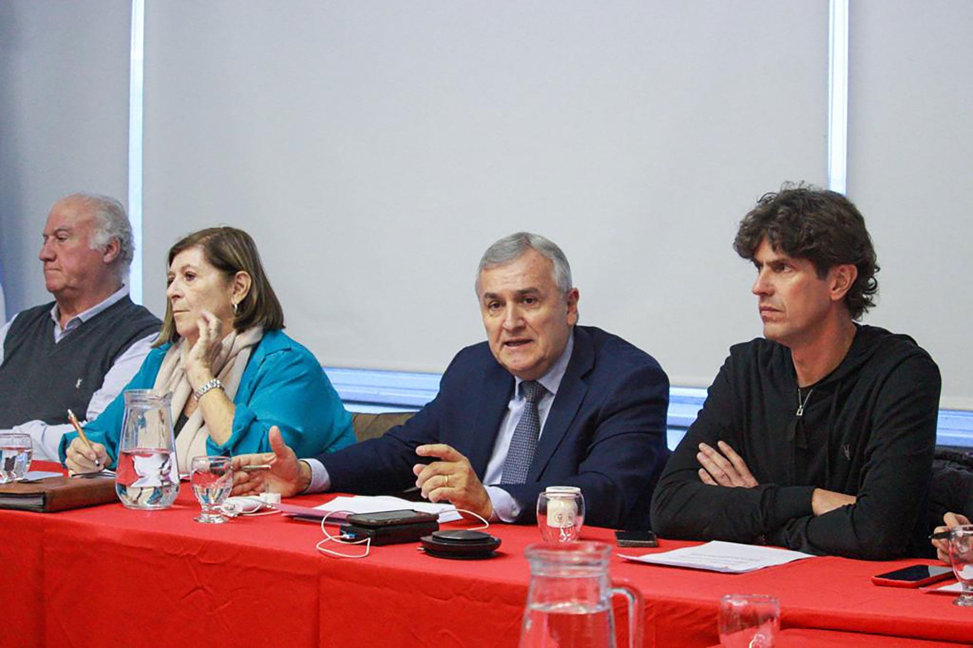 Gerardo Morales y Martín Lousteau Mesa Nacional UCR