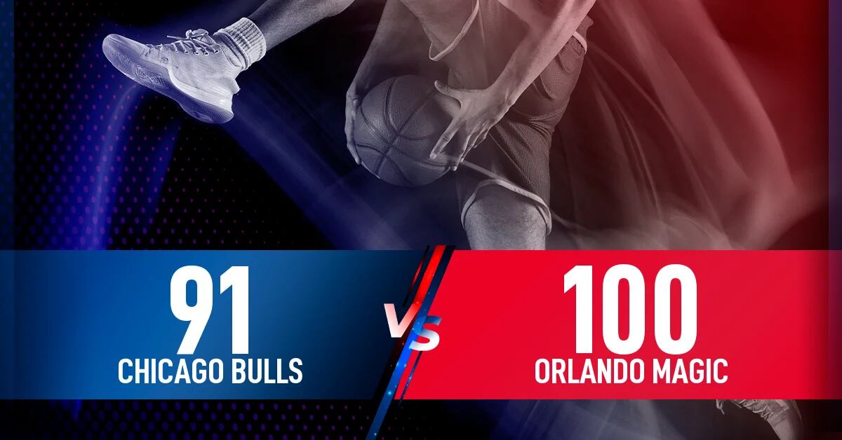 Orlando Magic wins over Chicago Bulls 91-100