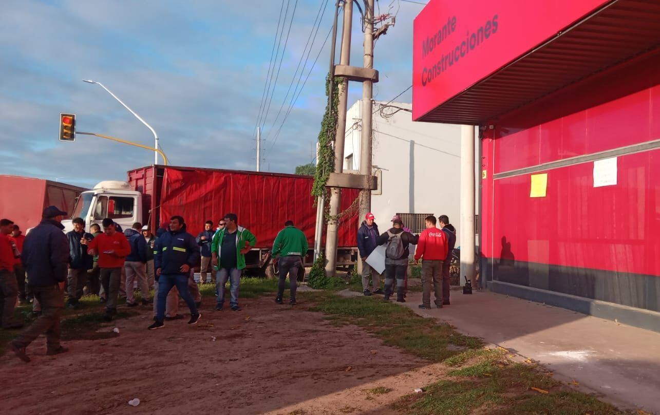 Bloqueo sindical en la empresa Morante en el Chaco