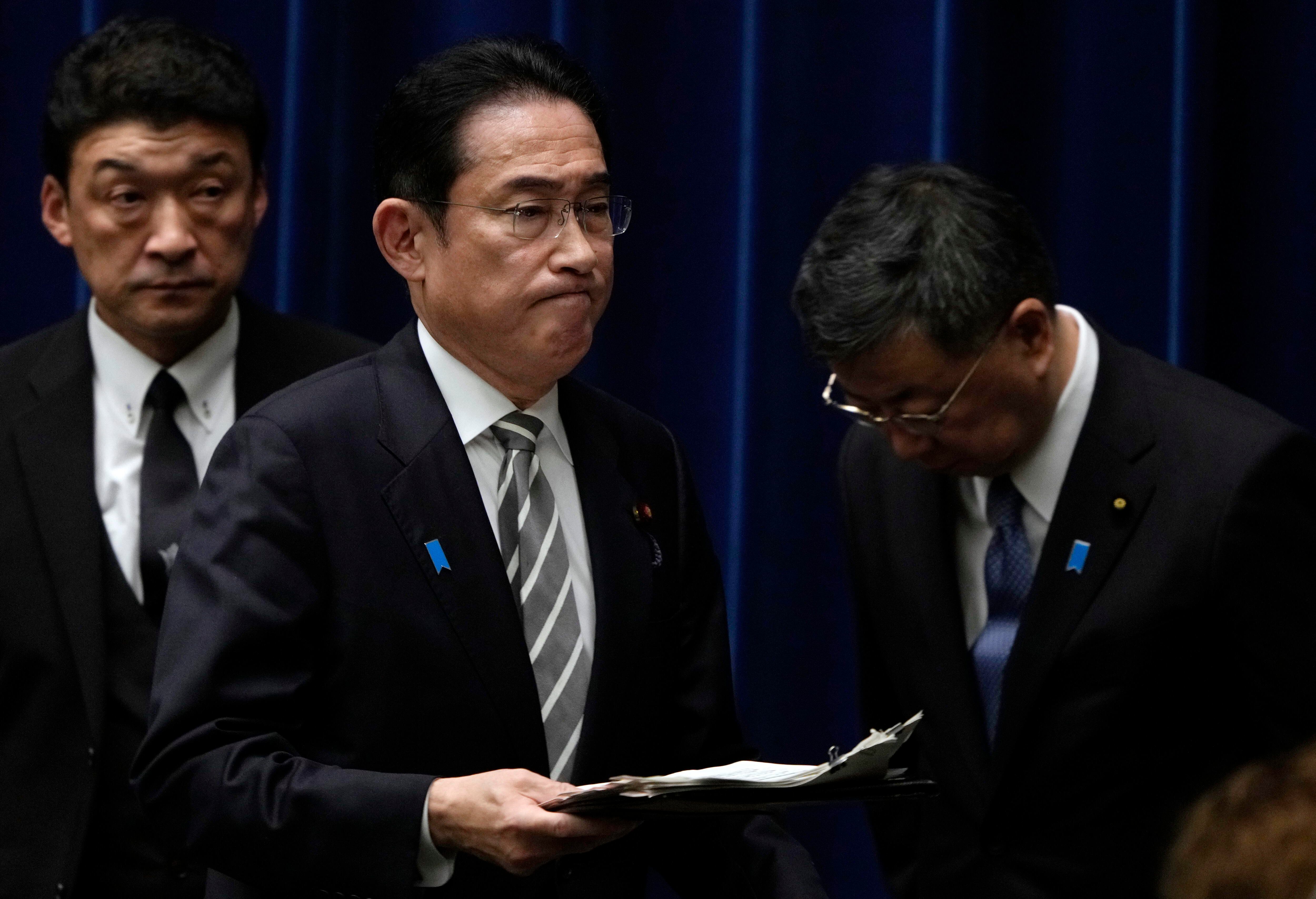 El primer ministro japonés, Fumio Kishida (EFE/ARCHIVO)
