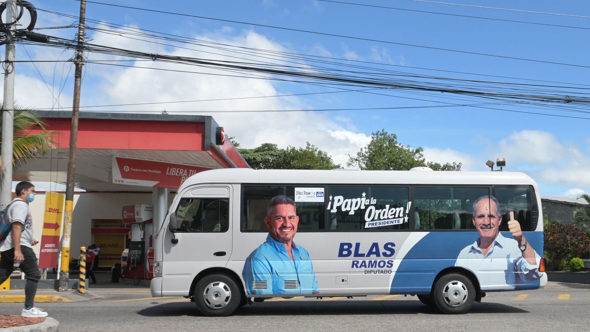 El candidato del Partido Nacional (oficialista) es el actual alcalde municipal de Tegucigalpa, Nasry “Tito” Asfura, conocido popularmente como “Papi a la Orden", y es uno de los aspirantes a la presidencia de Honduras (Foto: Fernando Calzada)