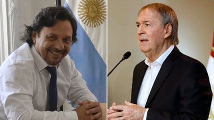 Los gobernadores de Salta, Gustavo Saenz, y de Córdoba, Juan Schiaretti