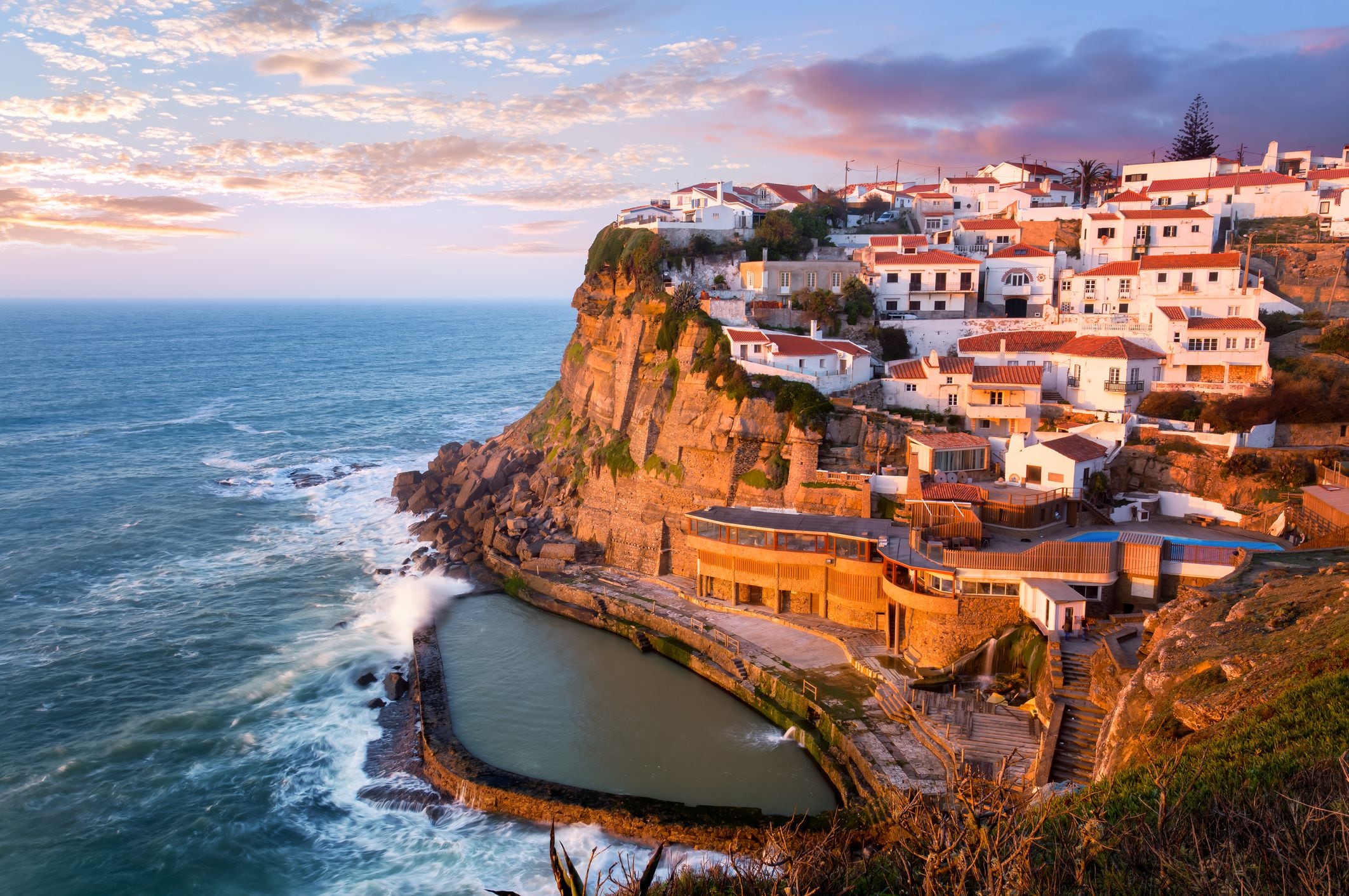 Azenhas do Mar, em Portugal.