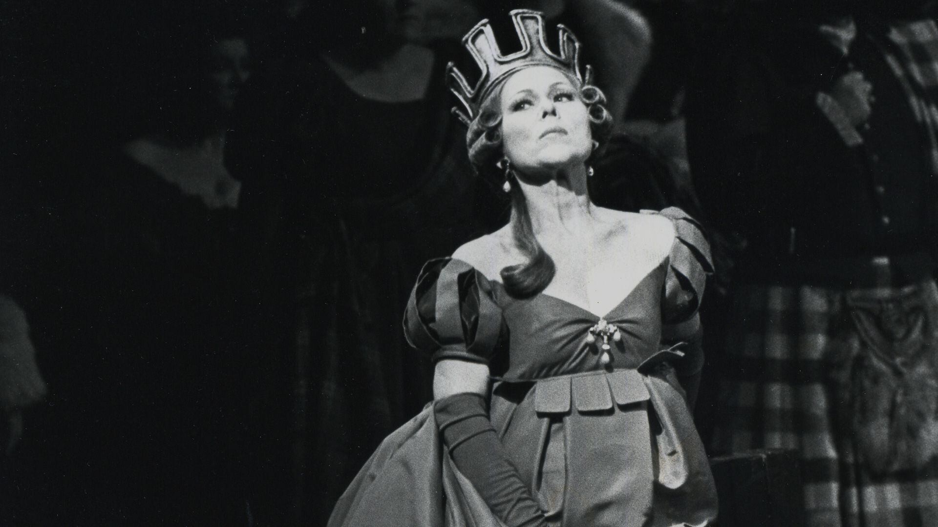 Renata Scotto es Lady Macbeth  en "Macbeth", de Verdi (MUST CREDIT: Winnie Klotz/Met Opera Guild)
