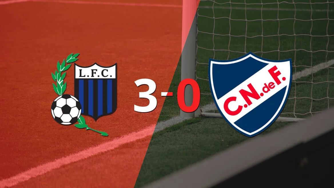 Liverpool (U) goleó 3-0 a Nacional con doblete de Rubén Bentancourt