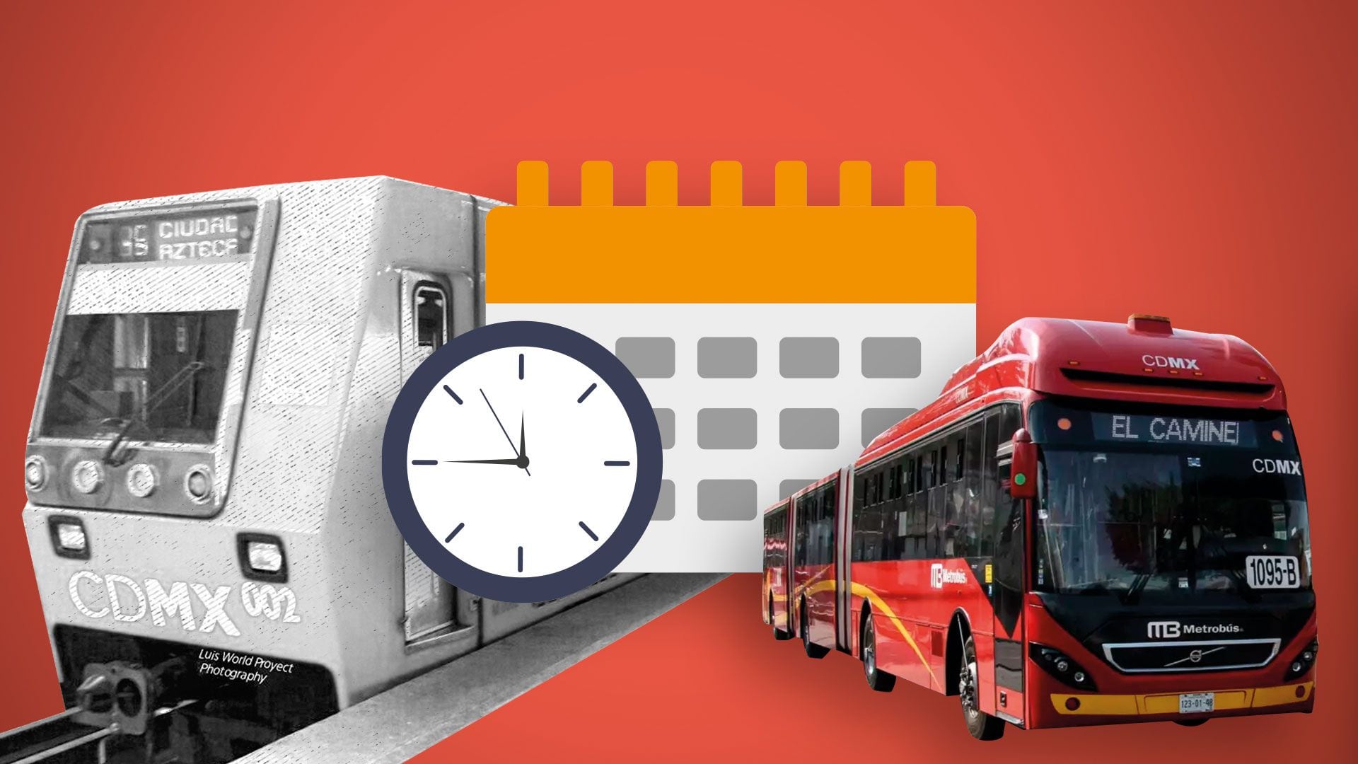 El Metro y el Metrobús tendrán horario especial el próximo lunes 18 de marzo.