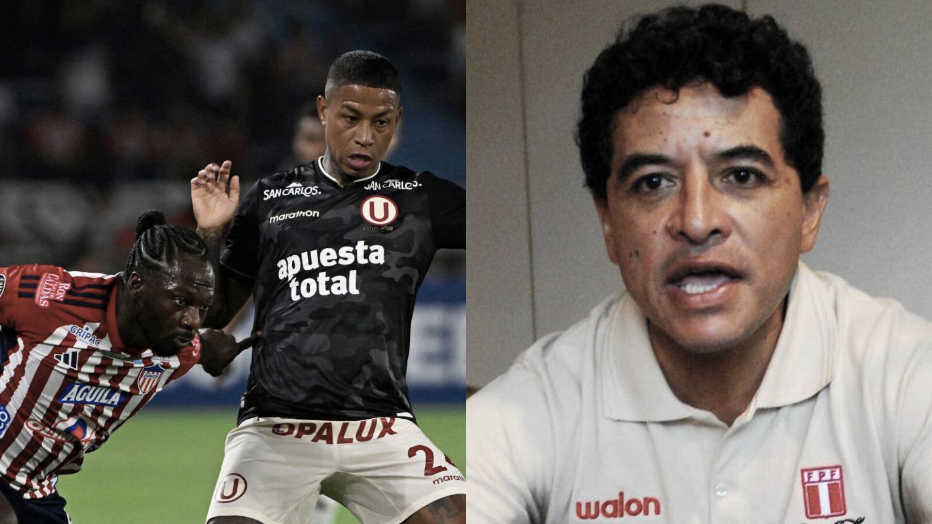 Juan José Oré afirmó que los clubes peruanos no tienen peso tras gol anulado de Alex Valera en Universitario vs Junior por la Copa Libertadores 2024.