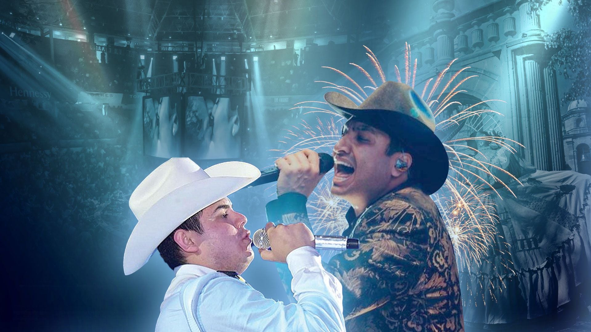 Julión Álvarez y Alfredo Olivas será los primeros artistas en presentarse en el Palenque de la Feria de San Marcos de Aguascalientes.