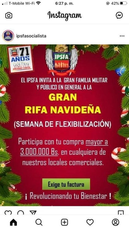 Para participar en la rifa del IPSFA un teniente tendrá que invertir el sueldo de un mes