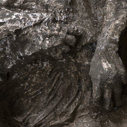 “Las víctimas probablemente buscaban refugio en el criptoporticus, en este espacio subterráneo, donde pensaban que estaban mejor protegidas”, señaló el arqueólogo Massimo Osanna (Luigi Spina/Handout via REUTERS)