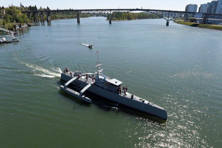 El Sea Hunter ya realizÃ³ un viaje exitoso (U.S. Navy)