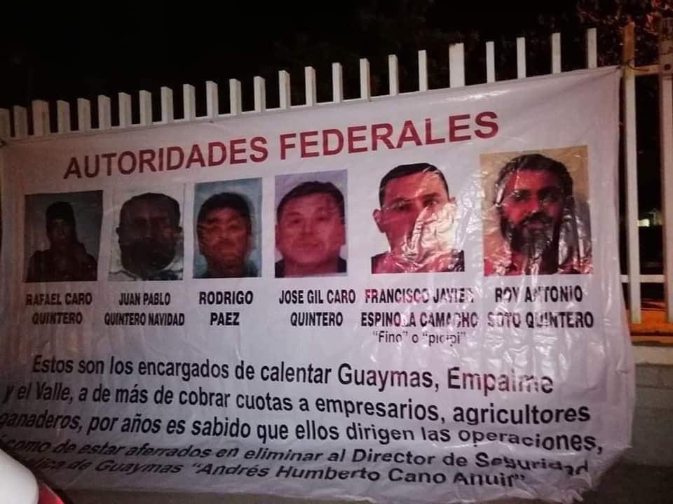 En las narcomantas se alude a miembros de la Plaza (Foto: Especial)