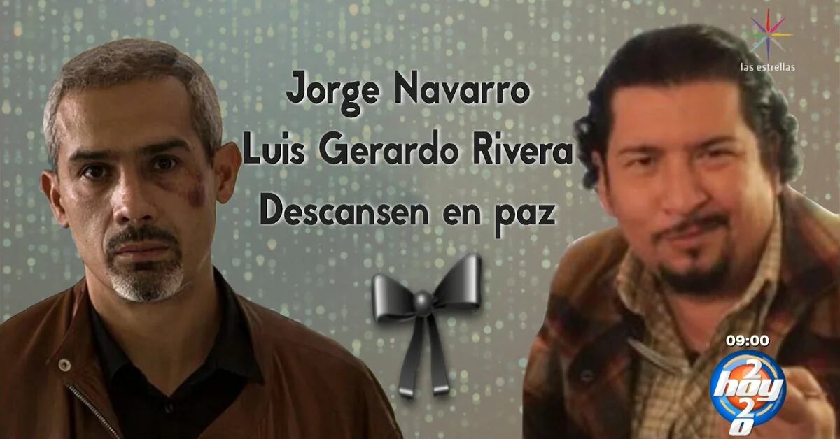 “Profundo dolor”: qué dijo Televisa sobre la muerte de Jorge Navarro ...