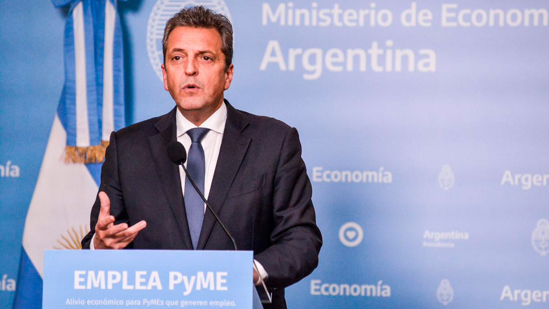 El ministro de Economía, Sergio Massa, anticipó que los créditos se podrán devolver en hasta 48 meses.