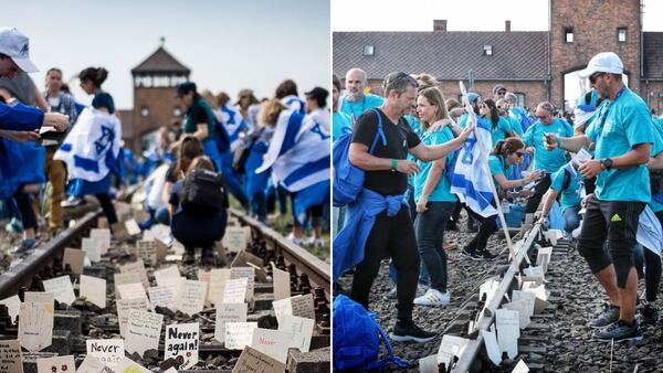 En 1999 dos mil personas unieron Auschwitz con Birkenau. En 2018, cerca de 18 mil personas convirtieron las Marchas de la Muerte en las Marchas por la Vida