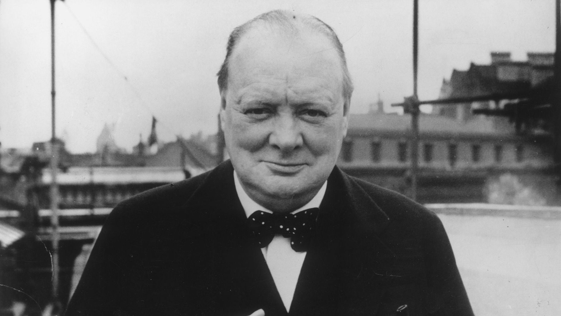 Winston Churchill en abril de 1939, pocos meses antes del desenlace de la Segunda Guerra Mundial (Photo by Evening Standard/Getty Images)