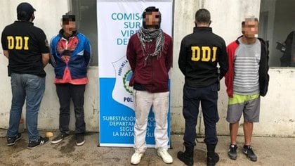 Tres delincuentes fueron detenidos en junio de este año en Virrey Del Pino, La Matanza, tras matar al joven al que le robaron su auto