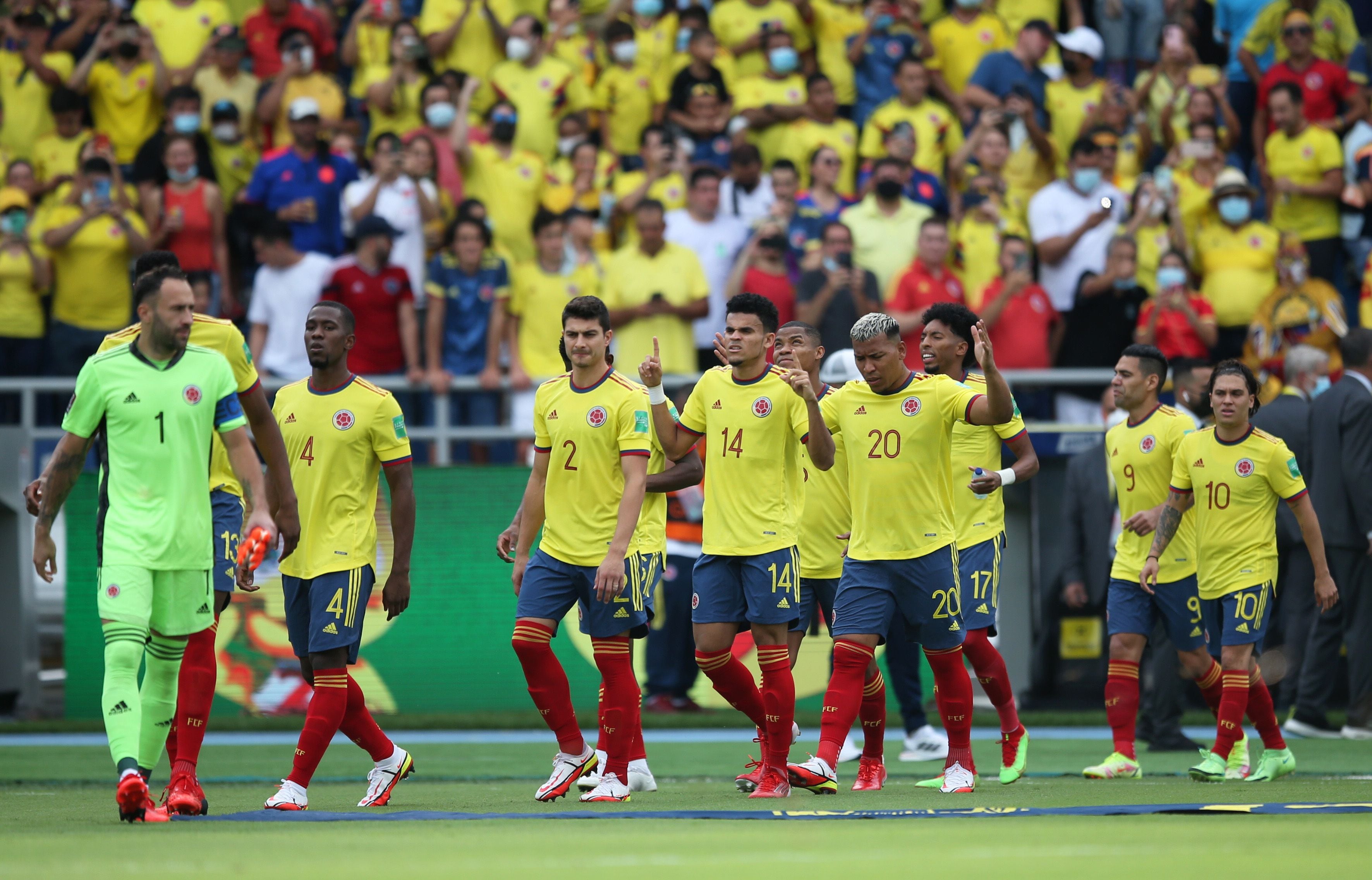 En octubre, la selección jugó dos partidos de las eliminatorias en barranquilla, ante Brasil y Ecuador. REUTERS/Luisa González