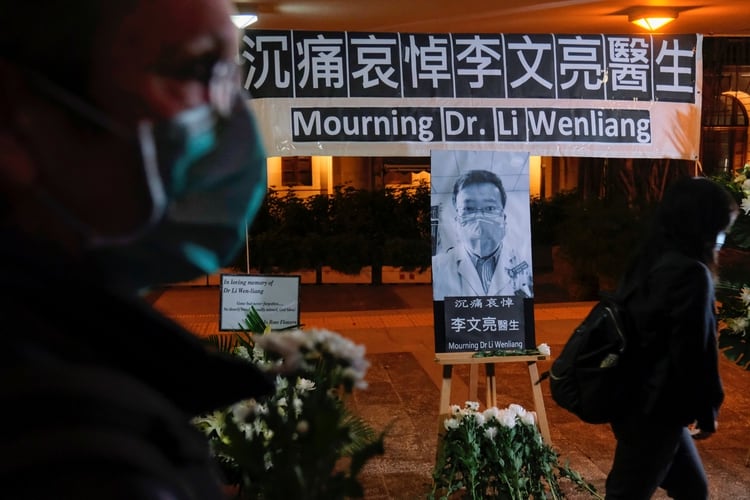 El doctor Li Wenliang se transformó en el símbolo del horror del régimen chino