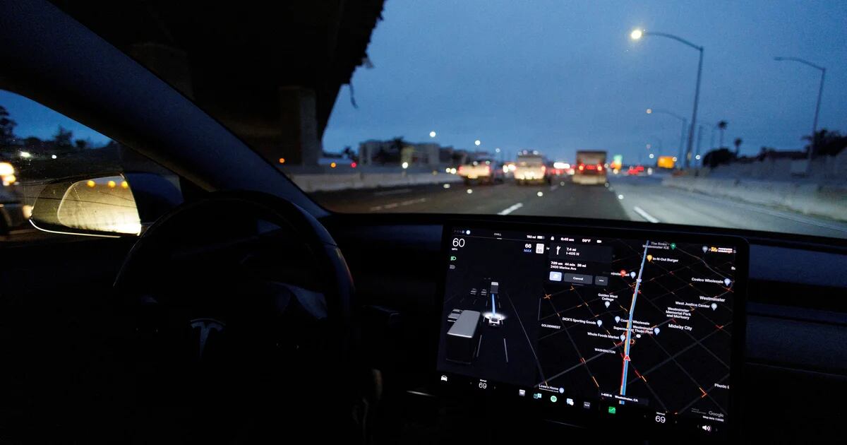 The Tesla car will be able to automatically call emergency services in the event of an accident