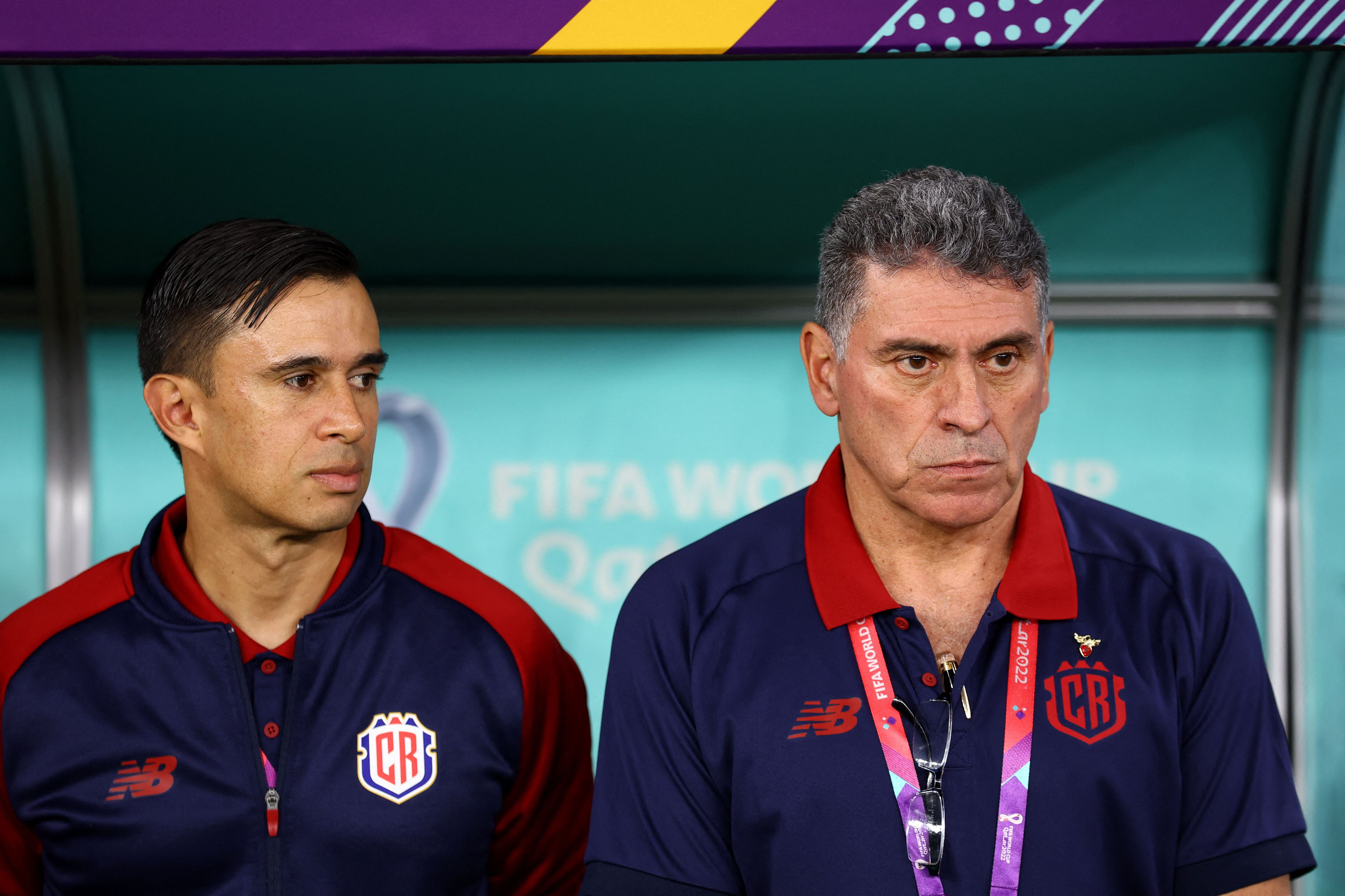 Duro momento de Luis Fernando Suárez en la selección de Costa Rica. REUTERS/Hannah Mckay