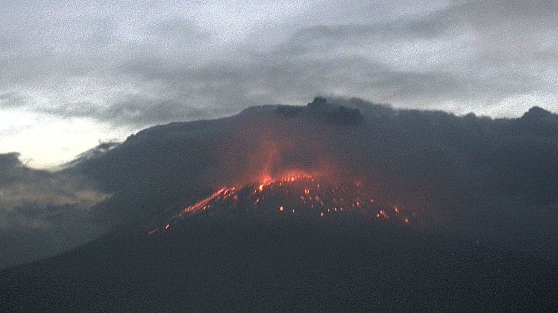 Nueva Explosión volcán Popocatépetl 14 mayo