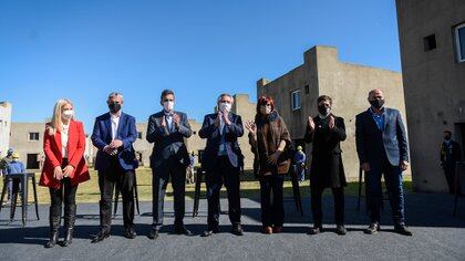 La foto de la unidad que el Gobierno buscó exhibir ayer en Ensenada 