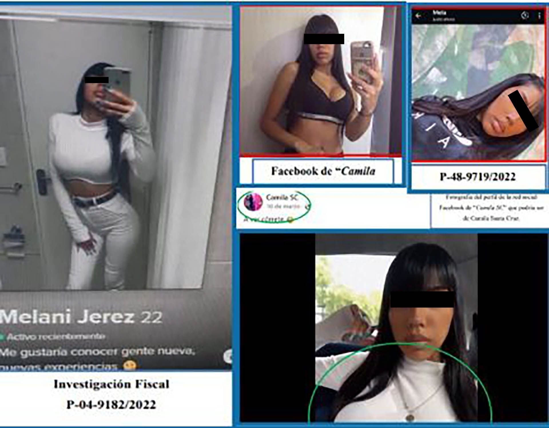 "Camila", una de las viudas negras identificadas en diferentes causas