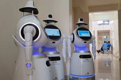El despliegue de ocho “robots médicos” ha jugado un papel novedoso (REUTERS/Clement Uwiringiyimana)