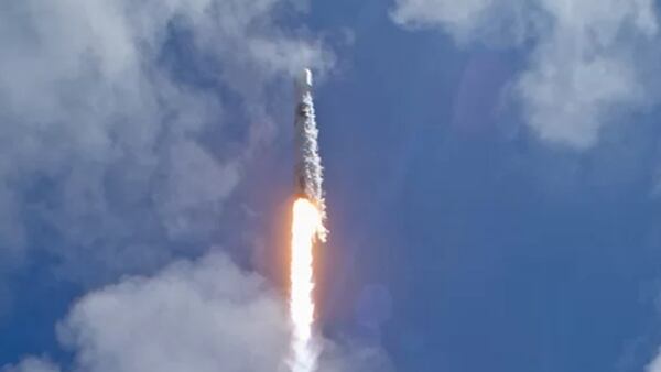 El cohete de Space X llevaba siete satÃ©lites a bordo (NASA)