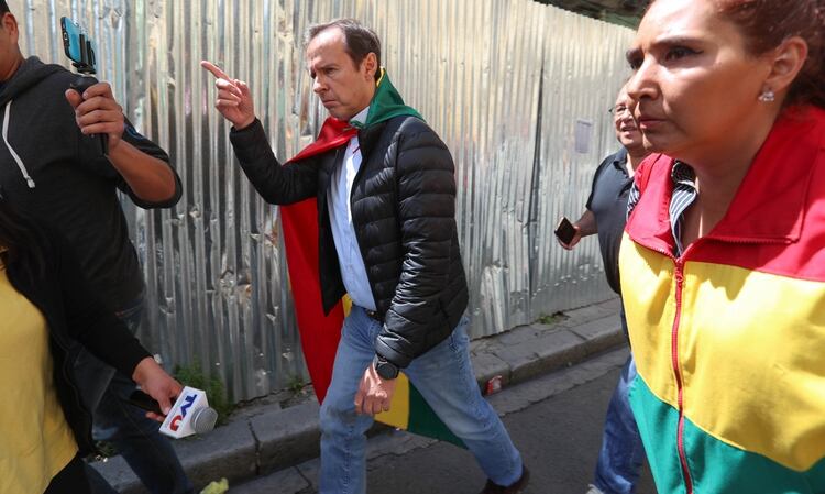 Jorge Quiroga, ex presidente de Bolivia. 