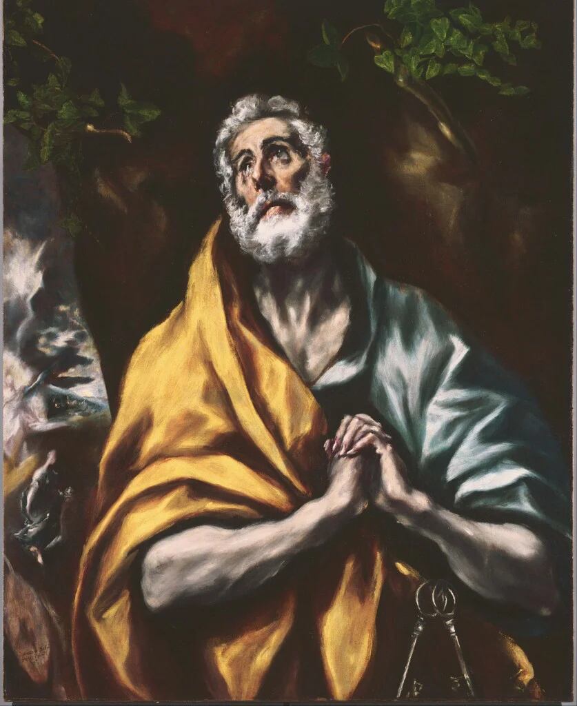 “Las lágrimas de San Pedro” de El Greco