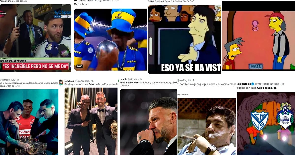 Esplodono i meme per il titolo Estudiantes-Velez: Sitri in modalità Messi, Boca “piange” per Enzo Perez e prende in giro Gimnasia