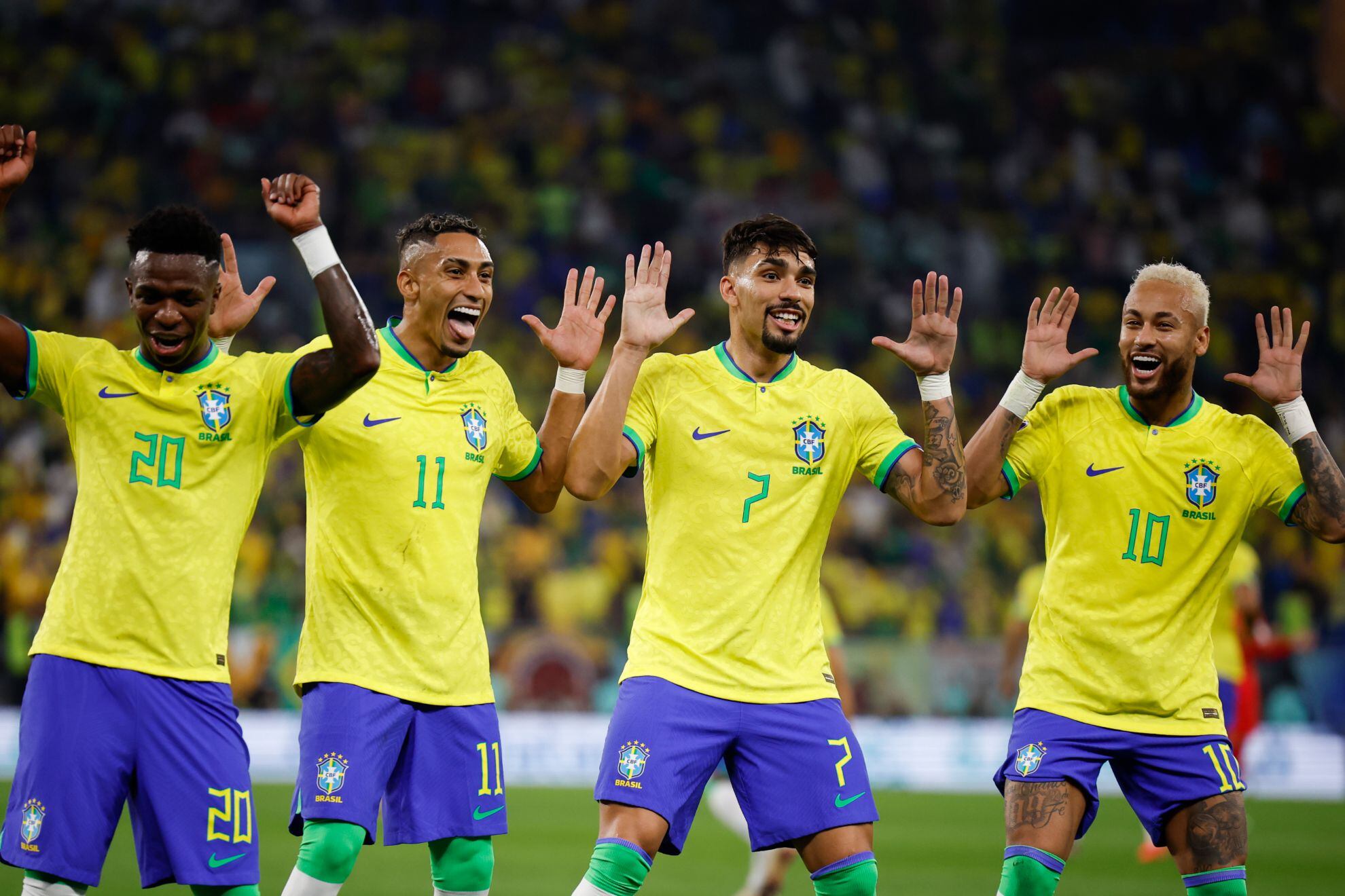 La selección de Brasil es candidata para quedarse con el primer de las Eliminatorias Sudamericanas 2026. - créditos: Getty Images