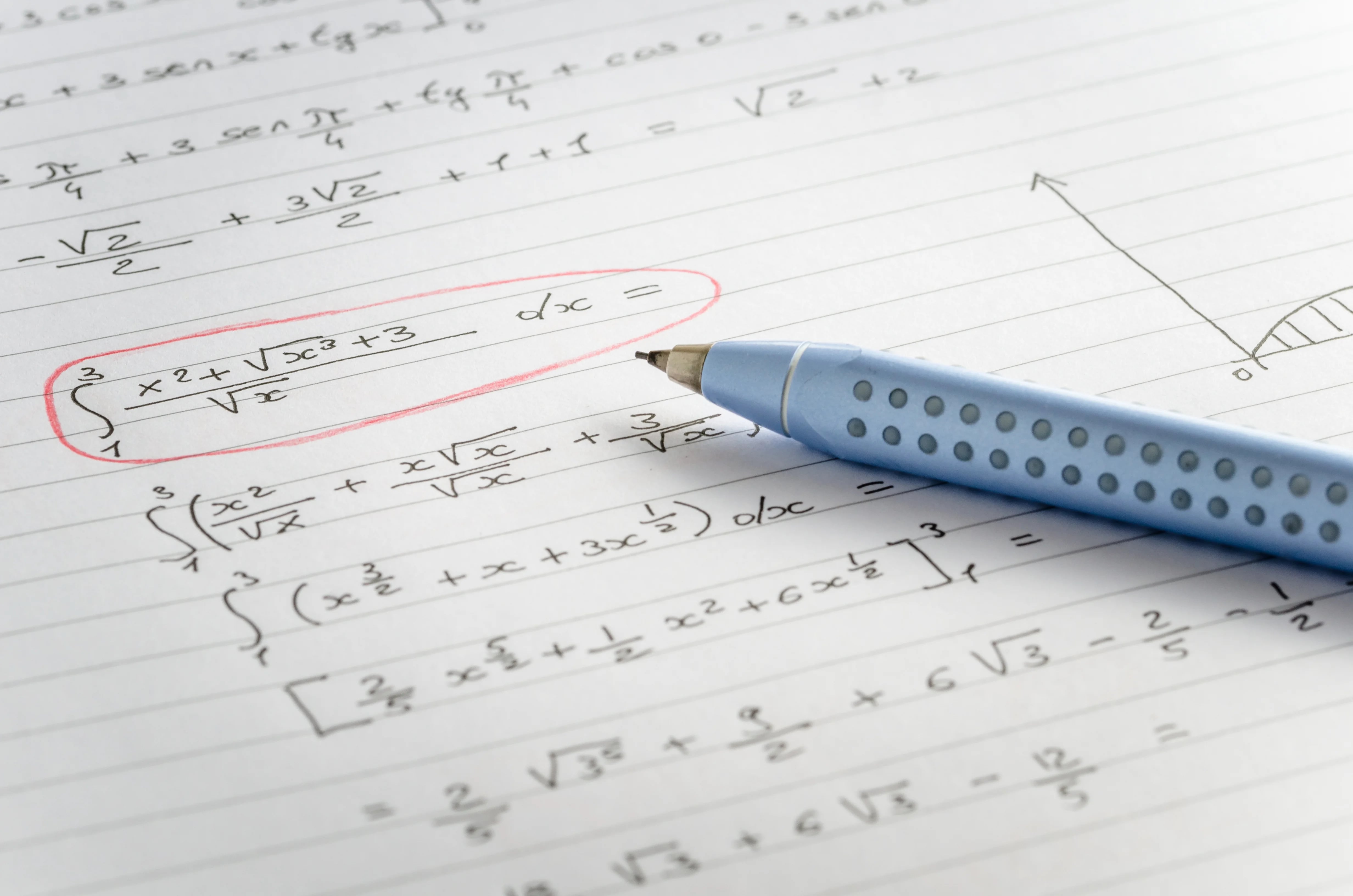 Las dificultades en matemática de la secundaria se ven en la universidad (iStock)