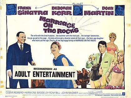 "Marriage on the Rocks", la cinta que le costó el veto presidencial a Sinatra.