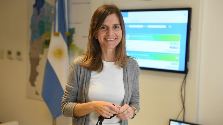 Maria Fernanda Raverta, titular de la Anses