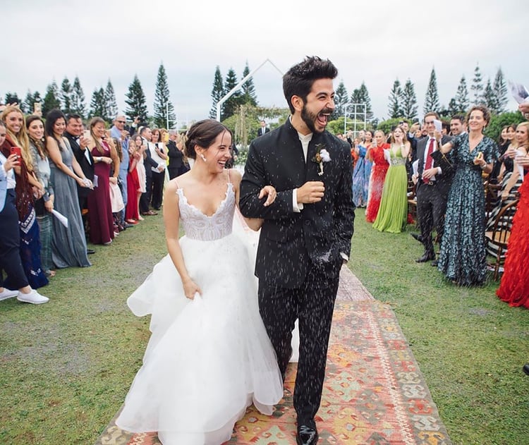 La boda de Evaluna Montaner se realizó en Miami (Instagram)