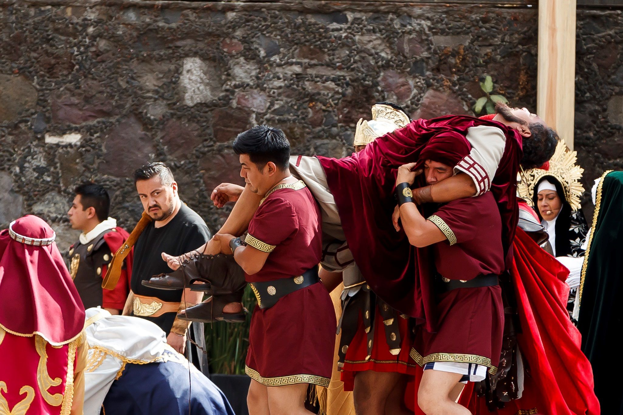 Faith and resignation mark the second year of the pandemic of the Mexican Way of the Cross