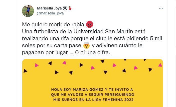 Marisella Joya, César Vallejo's player.