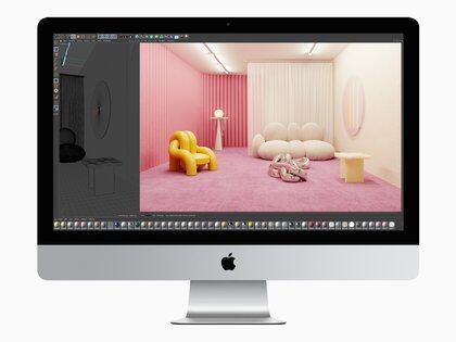 La iMac de 27 pulgadas ofrece un rendimiento gráfico hasta un 55 por ciento más rápido