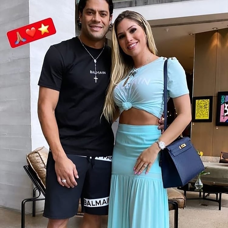 Camila compartió fotos junto a Hulk en sus redes sociales (IG: @camiilaangelooficial)