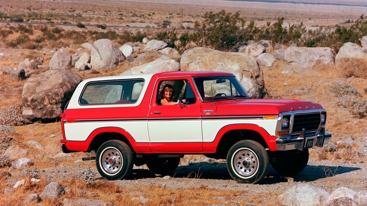 La segunda generación de la Bronco arrancó en 1978.