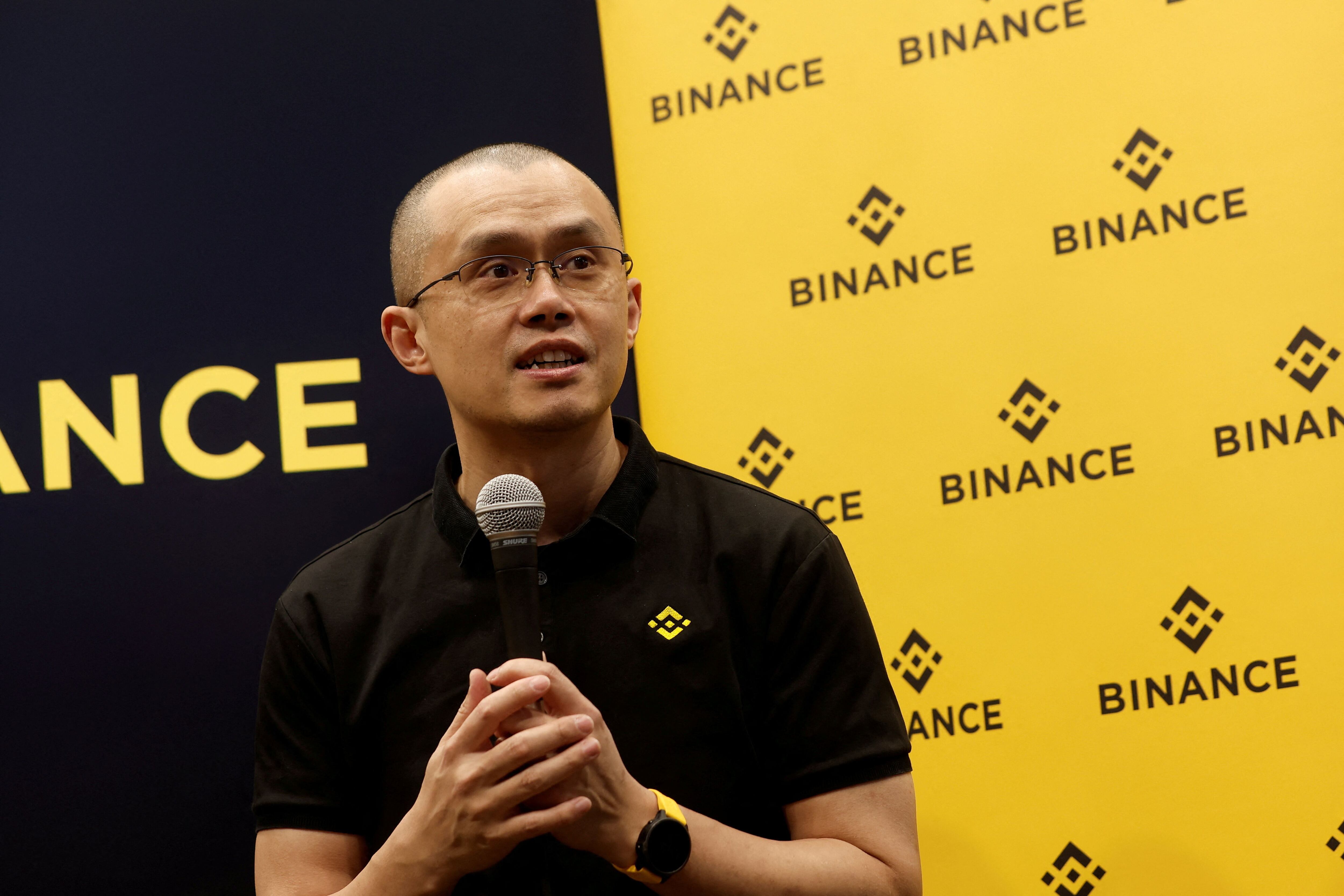 Changpeng Zhao, fundador y CEO de Binance (REUTERS/Benoit Tessier/Archivo)