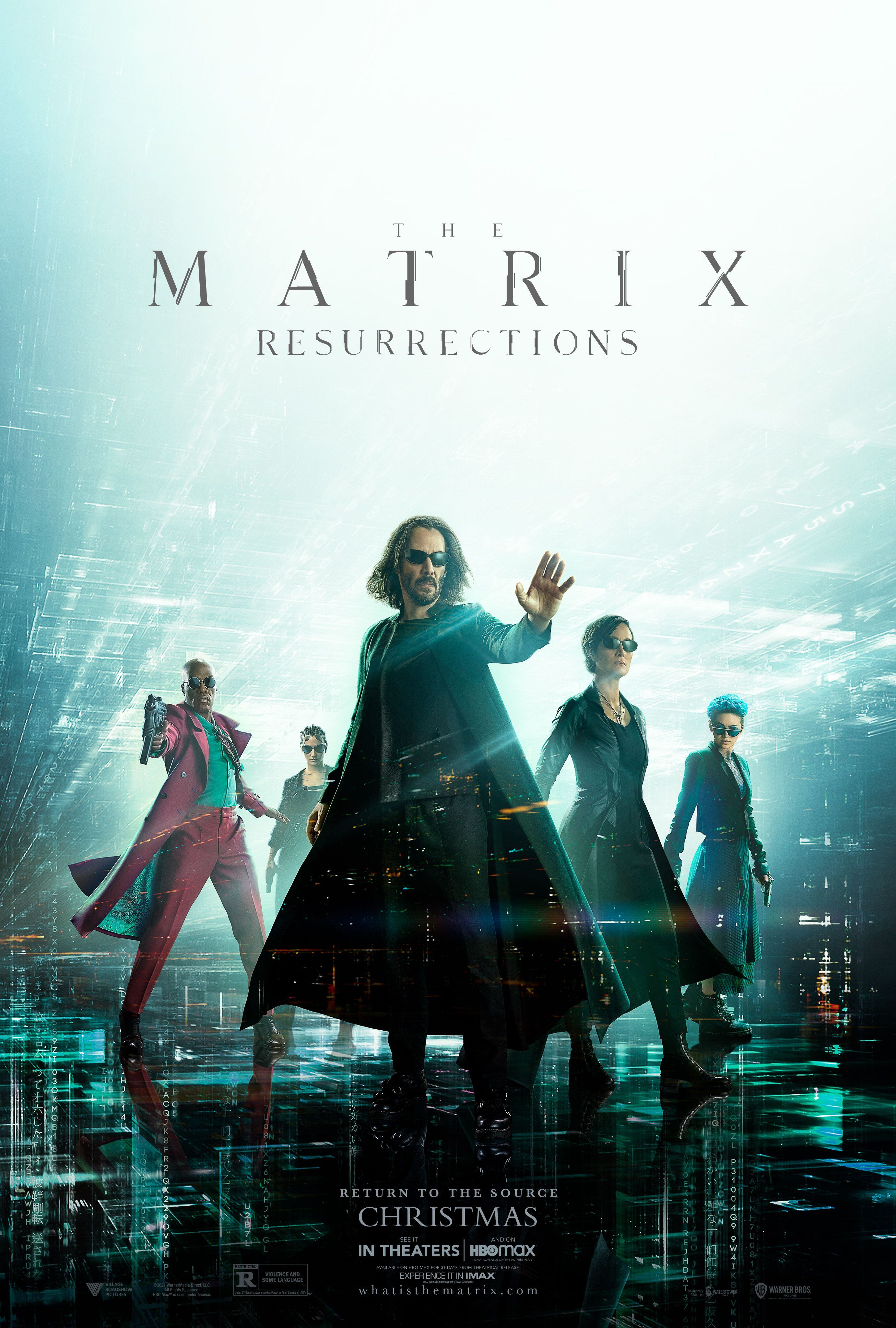 Póster oficial "Matrix resurrecciones" (Foto: Warner Bros. Pictures)
