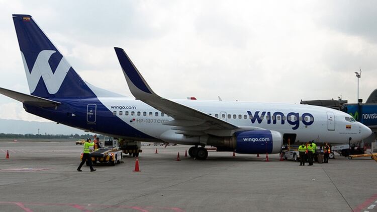 El otro aviÃ³n del incidente fue un Wingo 7089 con destino a Balboa, PanamÃ¡