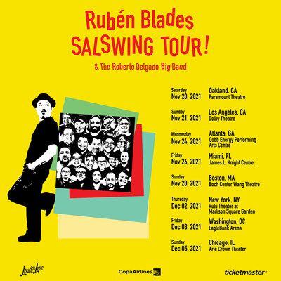“Salswing” de Rubén Blades y Roberto Delgado & Orquesta