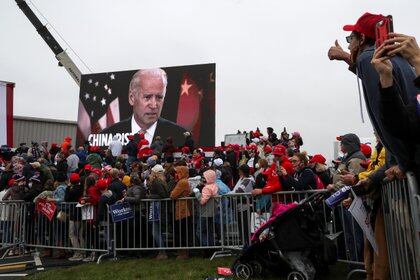 Evento de Joe Biden en Allentown, Pensilvania (Reuters)