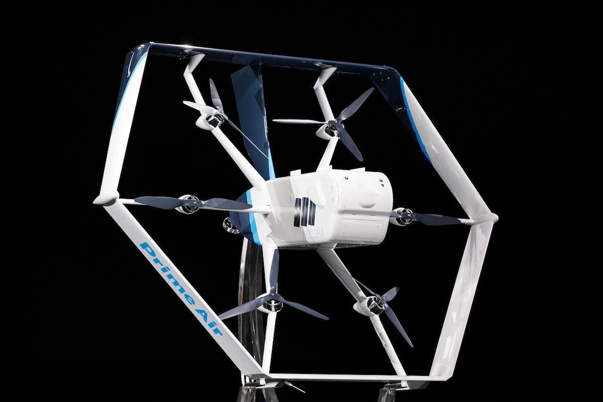 El lanzamiento en Europa de Amazon Prime Air se llevará a cabo con el nuevo dron de la compañía, el MK30. (Amazon)