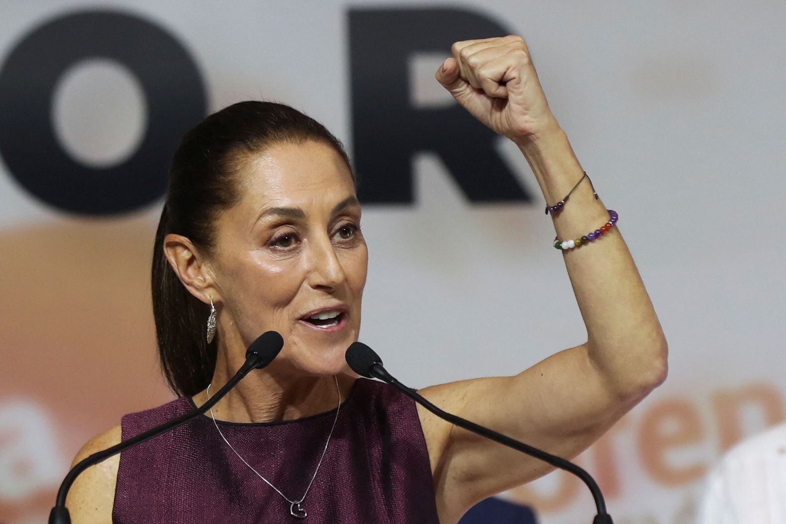 Sheinbaum ganó las encuestas al interior del partido, por lo que se perfila como futura candidata presidencial. (REUTERS/Raquel Cunha)